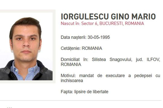 Mario Iorgulescu, considerat evadat