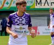 Adriano Manole a debutat pentru „vulturii violeți” în meciul cu Csikszereda / Sursă foto: Facebook@ Fotbal Club Argeș Pitești