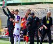 Adriano Manole a debutat pentru „vulturii violeți” în meciul cu Csikszereda / Sursă foto: Facebook@ Fotbal Club Argeș Pitești