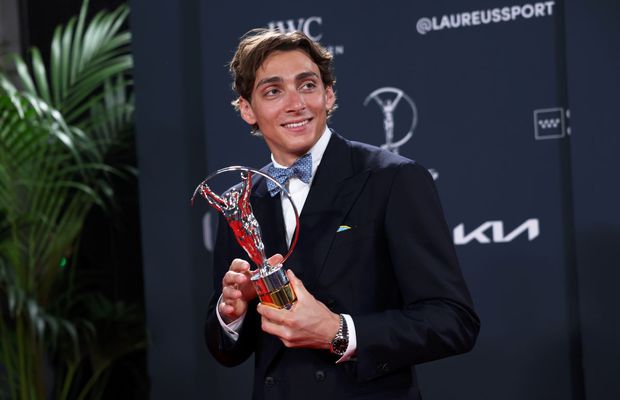 Armand Duplantis, Sportivul Anului la Gala Laureus, și crezul său: „Nu îți poți permite să-ți fie frică. Asta te-ar distruge”