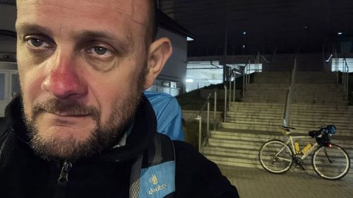 Antonio Andrei Mihail, suporterul lui Hermannstadt / foto: Facebook