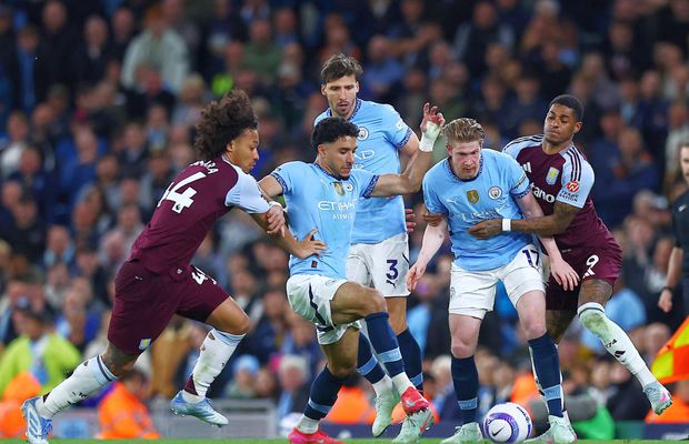 Final dramatic în duelul pentru Champions League dintre Manchester City și Aston Villa » Golul decisiv a venit în minutul 90+4