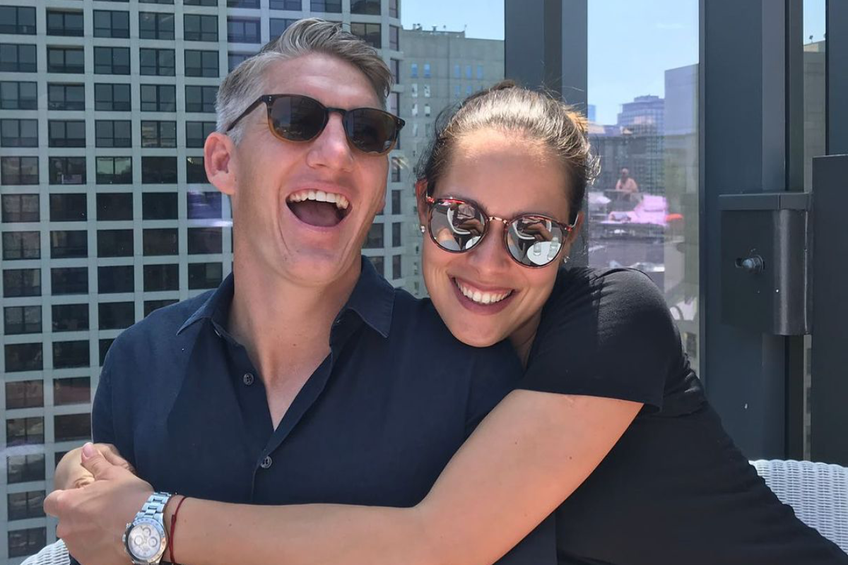 Bastian Schweinsteiger și Ana Ivanovic. FOTO: Instagram