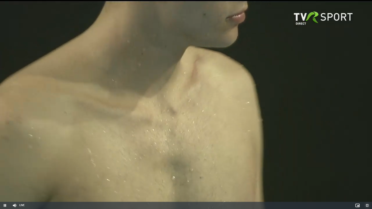 David Popovici la Campionatele Naționale de la Otopeni