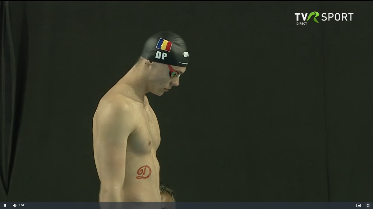 Maestru: David Popovici n-a avut adversar în finala de la 200 m liber, la Campionatele Naționale » „Știu exact ce vreau”