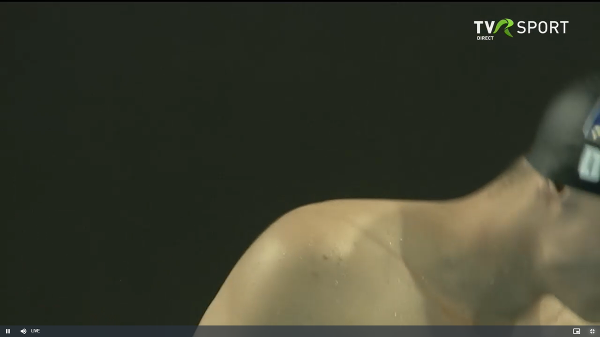 Tatuajul cu care a apărut David Popovici la finala de la Campionatele Naționale