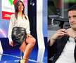 Cristi Chivu a râs în direct cu studioul Mediaset alături de moderatoarea Monica Bertini, după calificarea în finala Cupei Italiei
