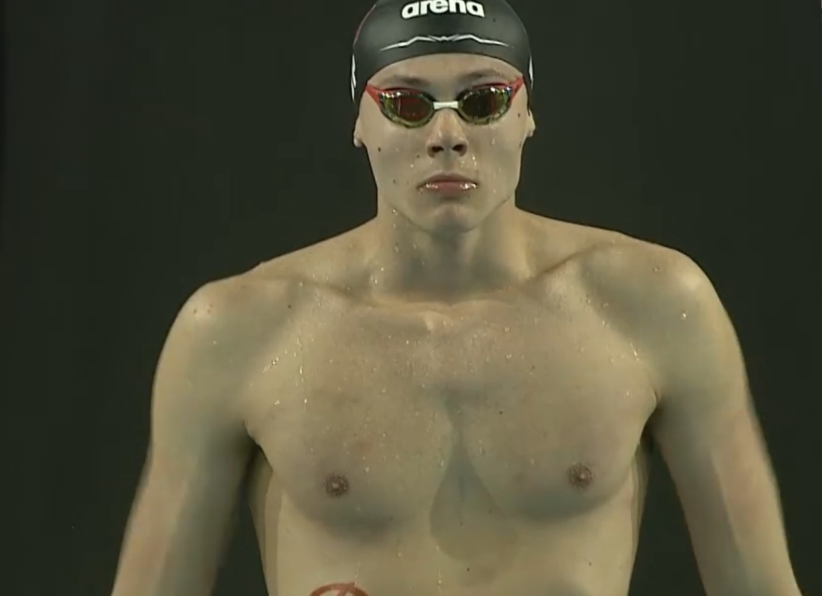 Tatuajul cu care a apărut David Popovici la finala de la Campionatele Naționale