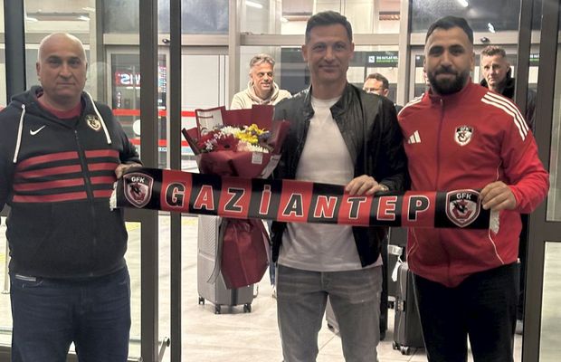 Cum a fost întâmpinat Mirel Rădoi de fanii lui Gaziantep