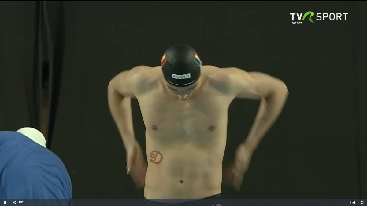 Maestru: David Popovici n-a avut adversar în finala de la 200 m liber, la Campionatele Naționale » „Știu exact ce vreau”