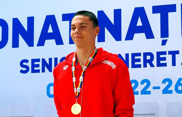 David Popovici, CAMPION național la Otopeni! Prima medalie de aur din 2026