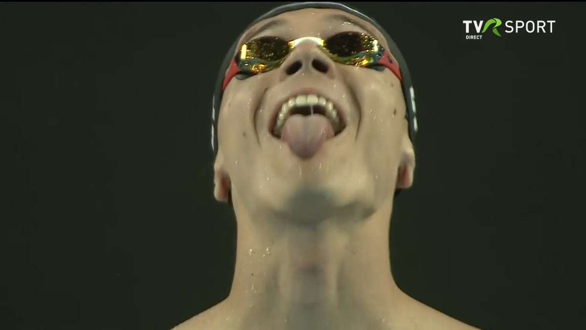 Maestru: David Popovici n-a avut adversar în finala de la 200 m liber, la Campionatele Naționale » „Știu exact ce vreau”