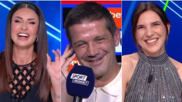 Cristi Chivu, în discuție live cu moderatoarea Monica Bertini și ziarista DAZN, Federica Zille