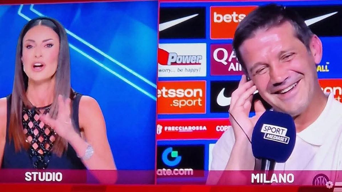 Chivu a evitat s-o pună în situație delicată pe Monica, prezentatoarea TV care s-ar iubi cu șeful lui Inter: „Dacă spun, mă dau afară”