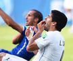 Luis Suarez, după ce l-a mușcat pe Chiellini, foto: Guliver/gettyimages