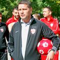 Dragoș Firțulescu , în stânga lui Flavius Stoican, în timpul unei acțiuni organizate de Dinamo