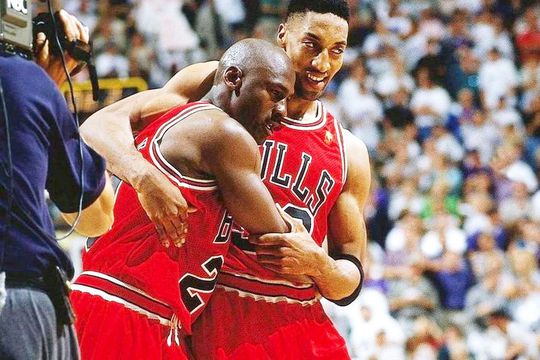 Michael Jordan, Scottie Pippen, Chicago Bulls