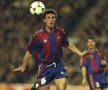 Gică Popescu pe vremea când juca la Barcelona
