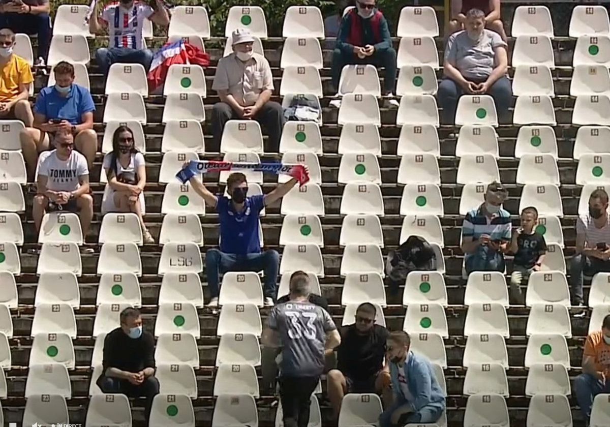 Oțelul - Dacia Unirea 1-1 » Petre Grigoraș și Florentin Petre, egal în primul meci din barajul de promovare