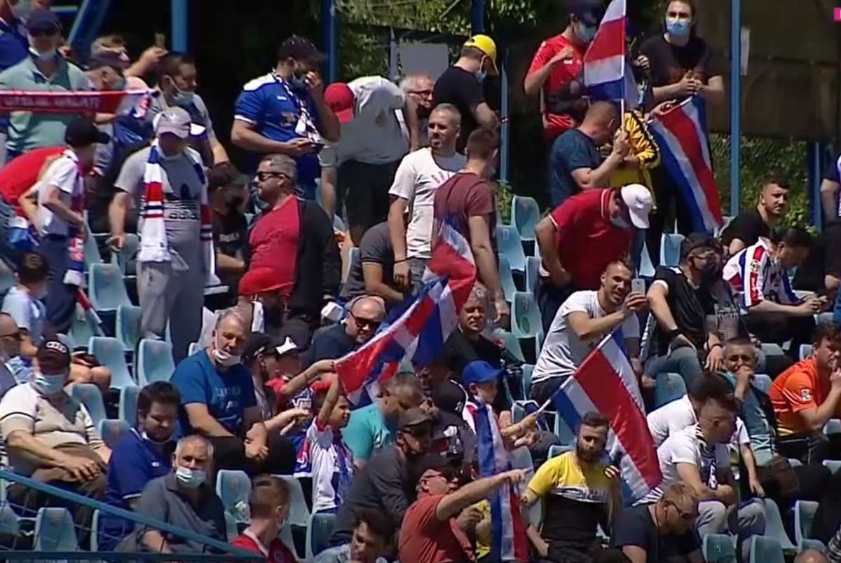 Oțelul - Dacia Unirea 1-1 » Petre Grigoraș și Florentin Petre, egal în primul meci din barajul de promovare