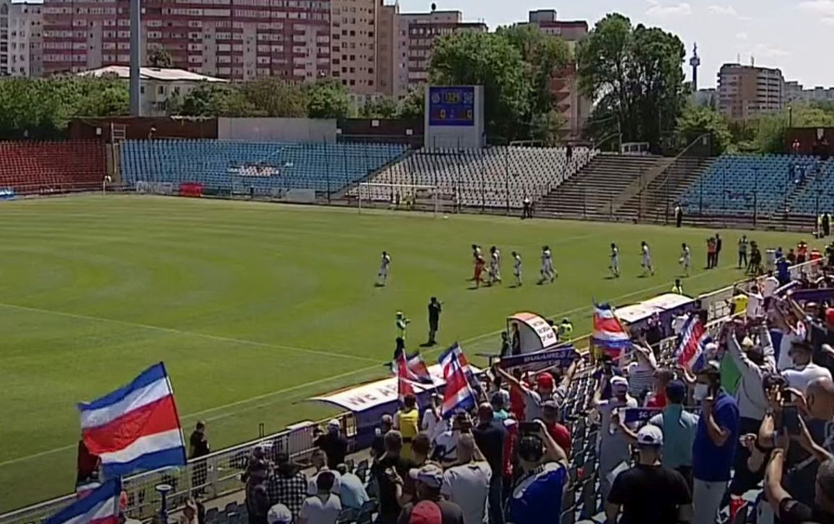 Oțelul - Dacia Unirea 1-1 » Petre Grigoraș și Florentin Petre, egal în primul meci din barajul de promovare