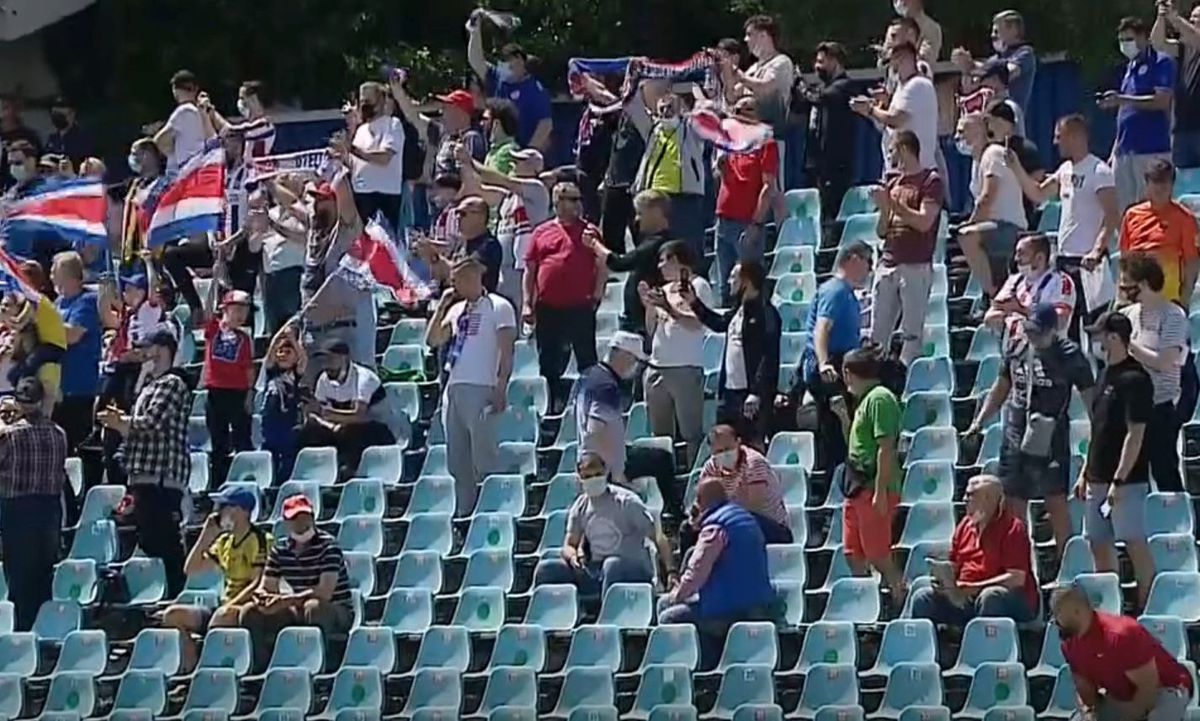 Oțelul - Dacia Unirea 1-1 » Petre Grigoraș și Florentin Petre, egal în primul meci din barajul de promovare