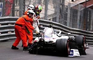 Mick, fiul lui Michael Schumacher, și-a făcut praf mașina la Monaco » N-a mai luat startul în calificări