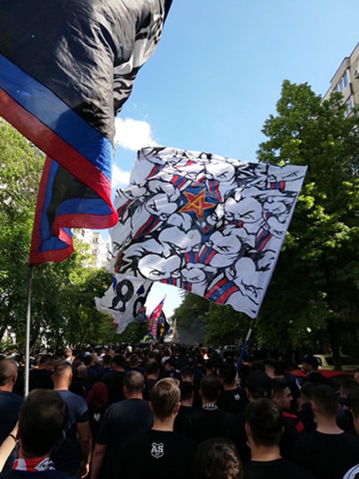 Fani la CSA Steaua - CS Afumați, baraj promovare Liga 2