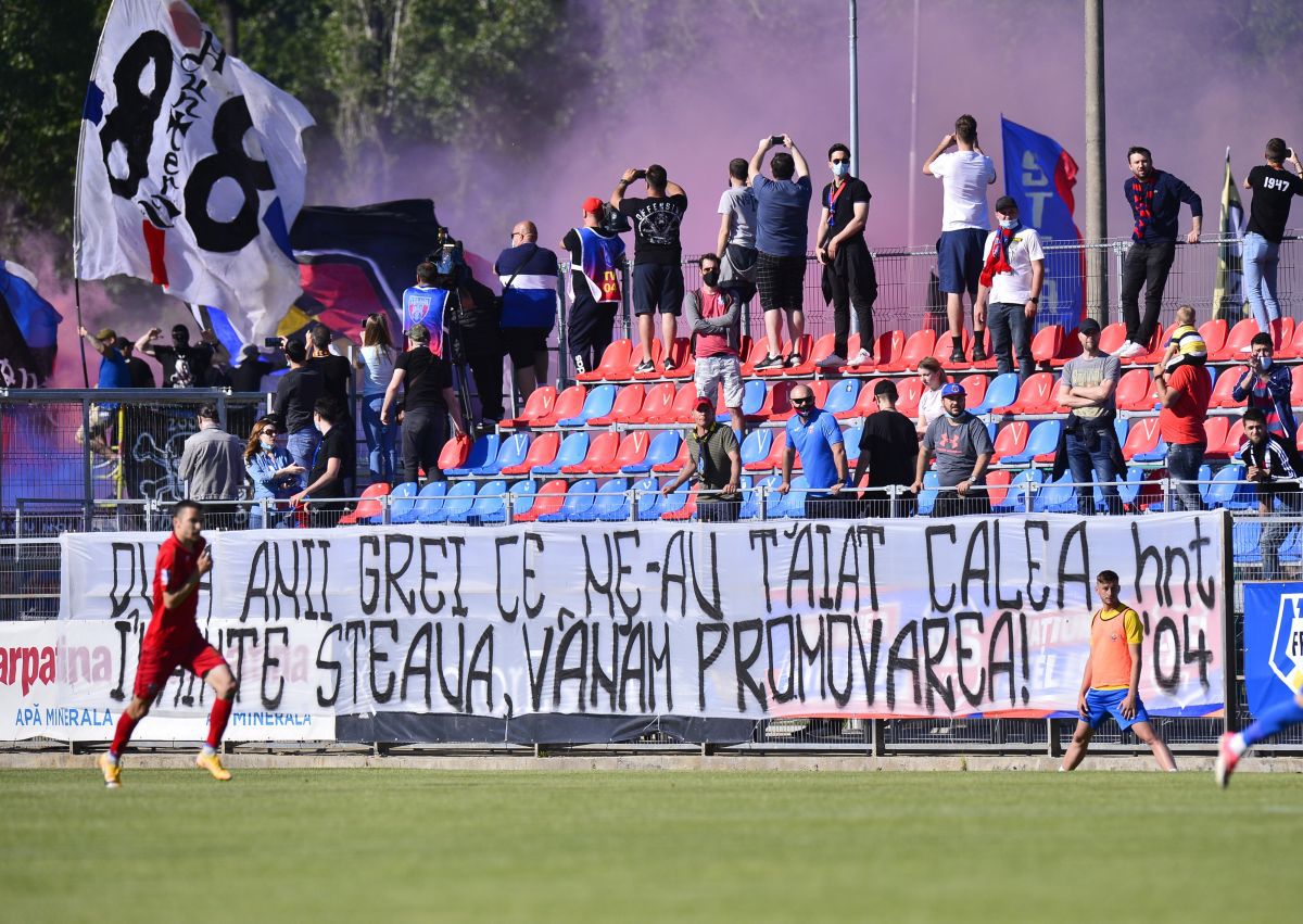 Fani la CSA Steaua - CS Afumați, baraj promovare Liga 2