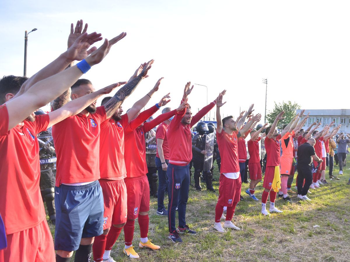 Fani la CSA Steaua - CS Afumați, baraj promovare Liga 2