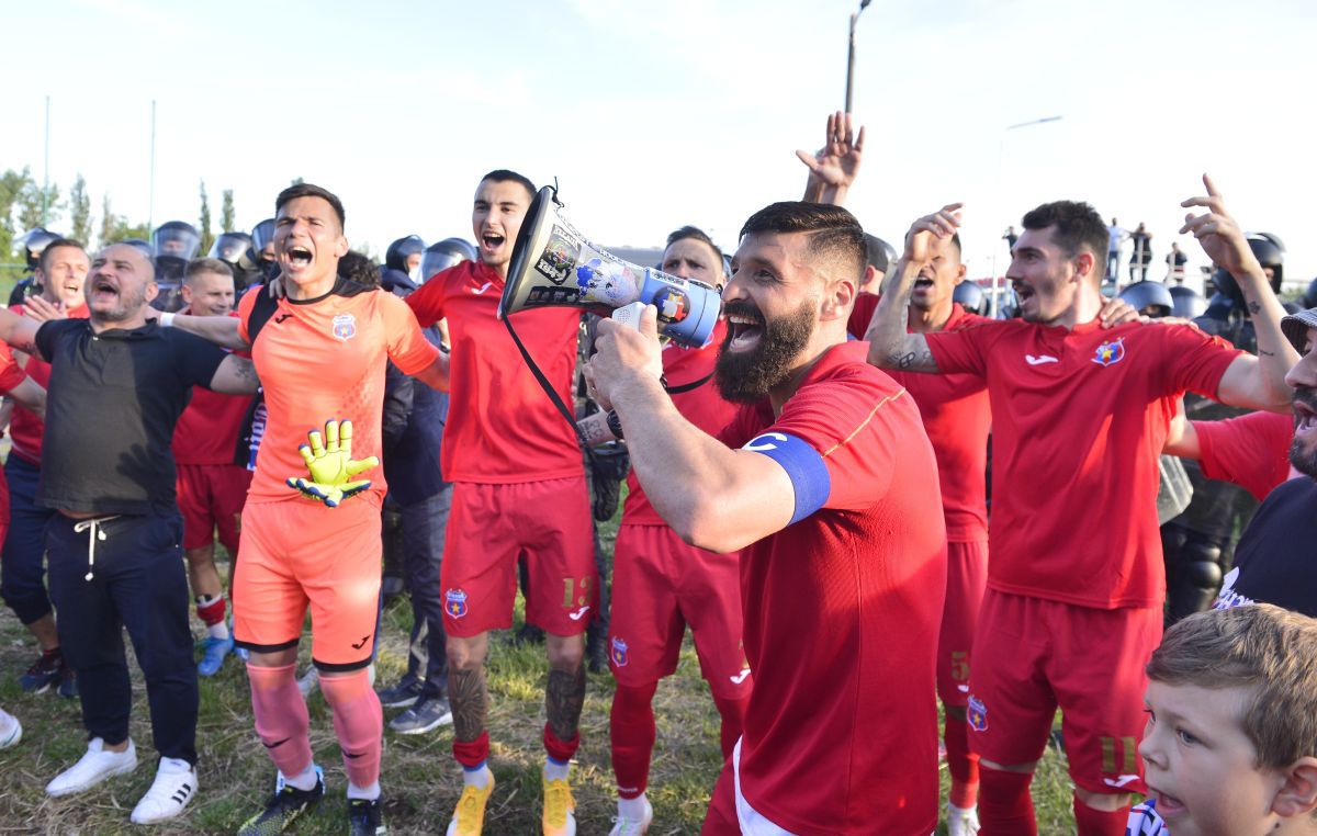 Victorie IMENSĂ pentru CSA Steaua în lupta pentru promovarea în Liga 2!