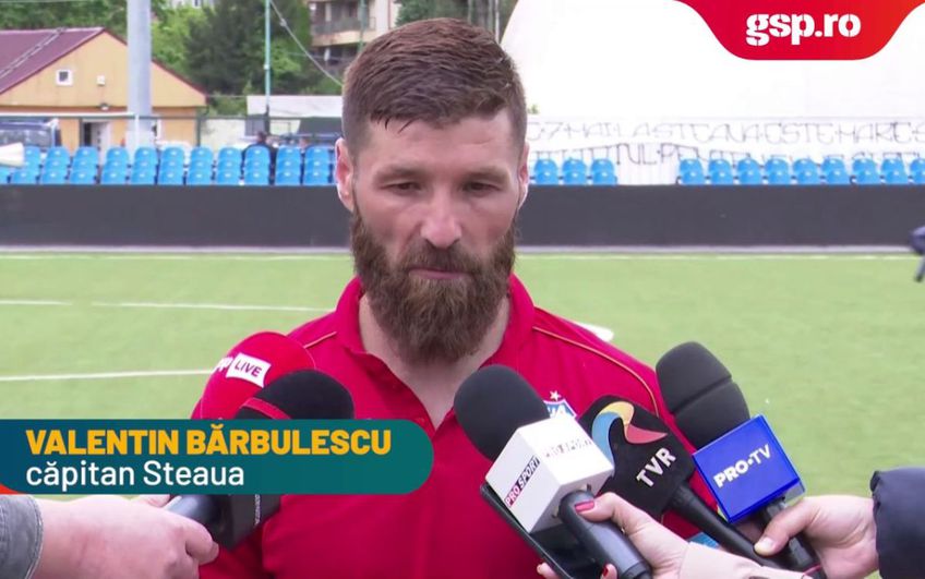 Valentin Bărbulescu (35 de ani), căpitanul „militarilor”, a avut un mesaj pentru Gigi Becali, finanțatorul celor de la FCSB.