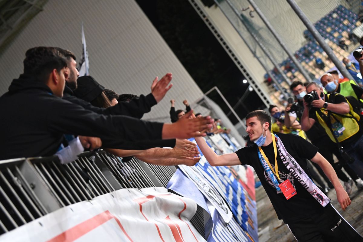 Panduru a crezut că nu vede bine! Ce făcea jucătorul Astrei într-un moment-cheie: „Ochelari îmi trebuie, dar chiar aşa?”