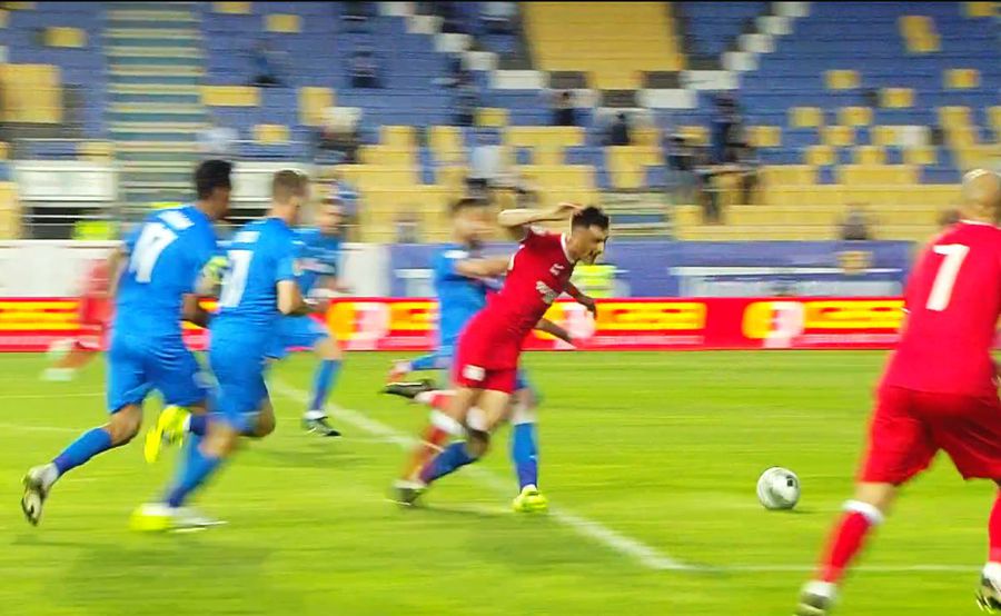 FOTO: Captură @Telekom Sport 1 CS Universitatea Craiova câștigă a doua Cupă a României în ultimii 3 ani, după o finală epică împotriva retrogradatei Astra