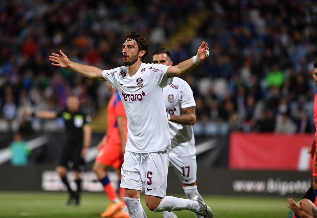 FCSB - CFR 3-1. Tavi Popescu, avertisment pentru campioană: „Victima favorită, o aștept anul viitor!”