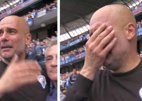 Lacrimi și un sprint nebun către vestiare! Ce a făcut Pep Guardiola, imediat după finalul dramatic din Premier League