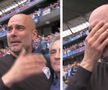 Pep Guardiola, la finalul meciului cu Aston Villa / Captură Twitter