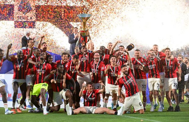 AC Milan e din nou campioana Italiei, după 11 ani! Echipa lui Tătărușanu n-a avut emoții în runda decisivă