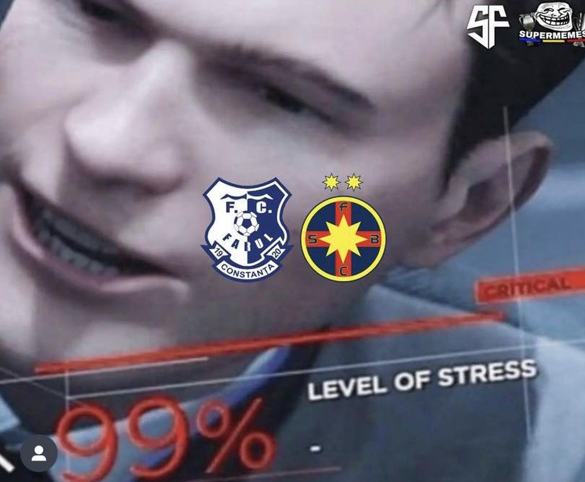 Gata, s-a făcut fuziunea :) » Cele mai tari meme-uri după drama trăită de FCSB cu Farul: „decizia” lui Becali și noul „viciu” al lui Hagi