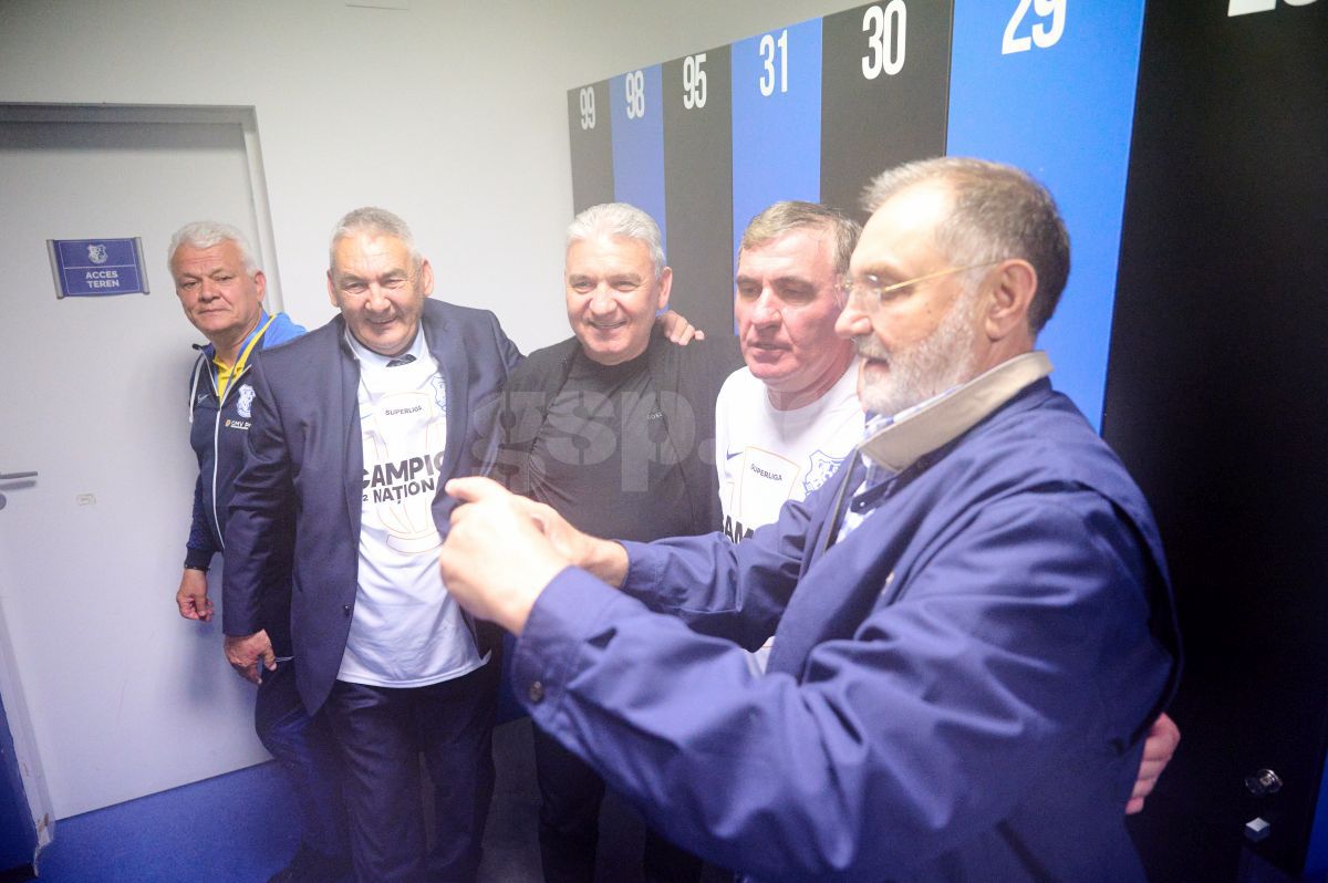 „Campionii s-au născut la Constanța!”  » Stere Halep a intrat pe teren după victoria Farului cu FCSB, apoi a făcut show la petrecerea campionilor