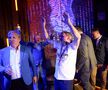 Gică Hagi, dezlănțuit la petrecerea dată de Farul Constanța pentru câștigarea titlului de campioană (foto: Raed Krishan/GSP)