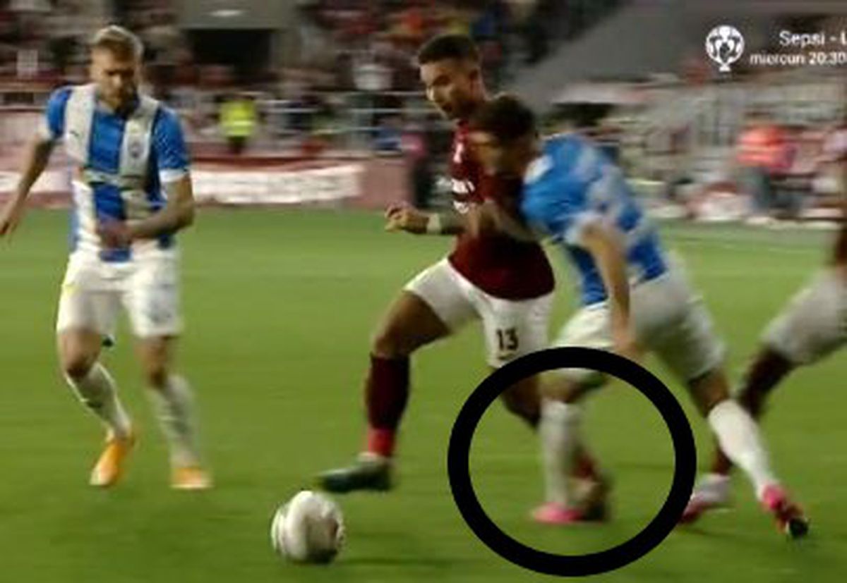 „Hoțule, hoțule!” » Două penalty-uri și o eliminare contestate puternic în Rapid - CSU Craiova