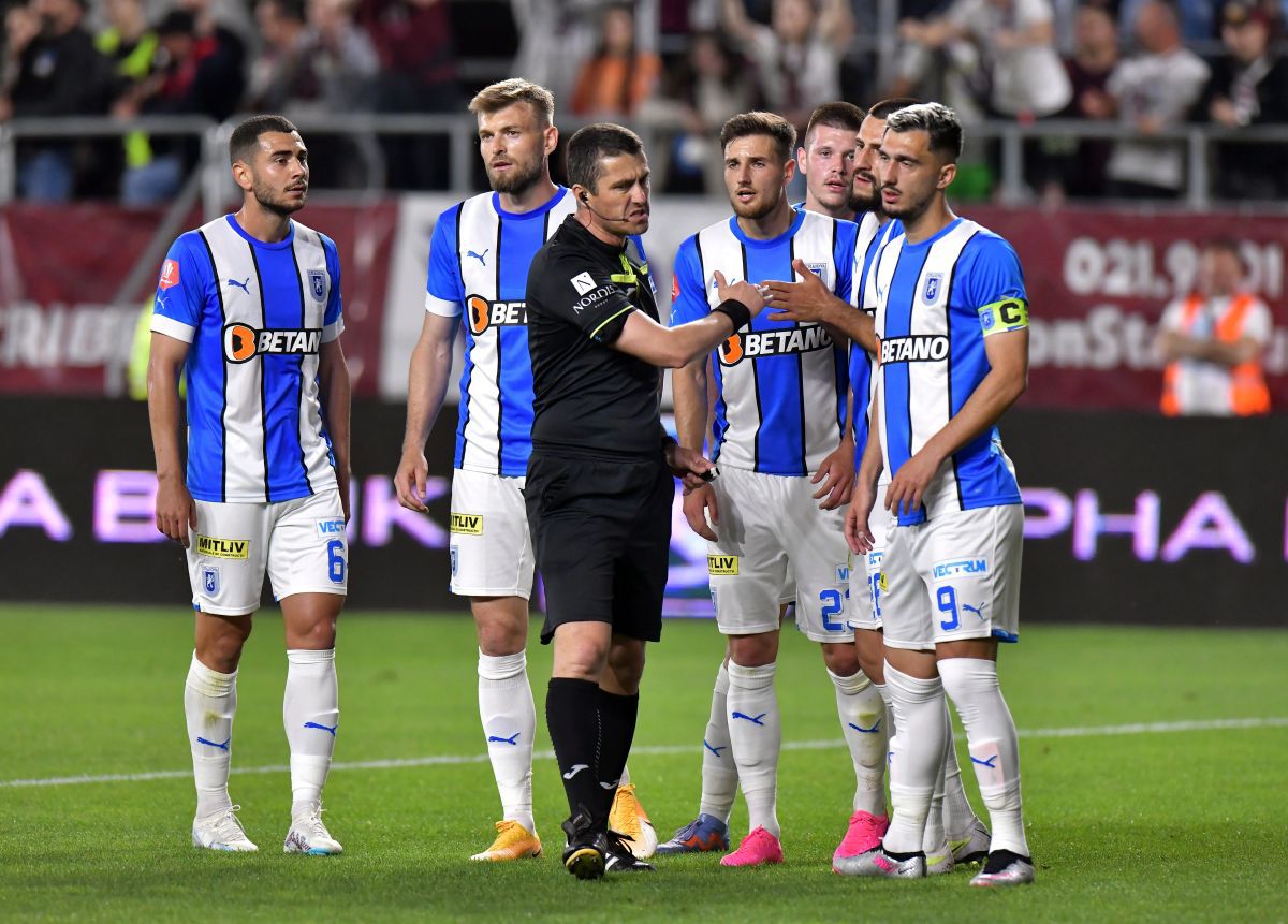 Rapid - CSU Craiova 2-3 » Adio, vis european! Rapid a jucat cu om în plus, dar a cedat pe teren propriu în fața „juveților”