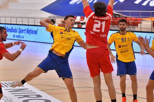 Andrei Buzle evoluând pentru echipa națională Foto sportpictures