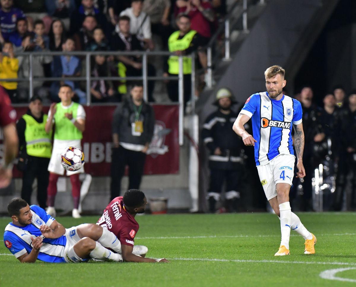 Rapid - CSU Craiova 2-3 » Adio, vis european! Rapid a jucat cu om în plus, dar a cedat pe teren propriu în fața „juveților”