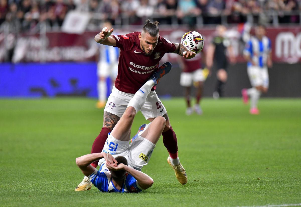 Dugandzic a scris istorie de la punctul cu var, apoi i-a înțepat pe olteni: „Nu e fair-play!”