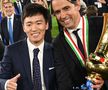 Steven Zhang, la primul din cele două titluri cu Inter, alături de Simone Inzaghi / Foto: Imago