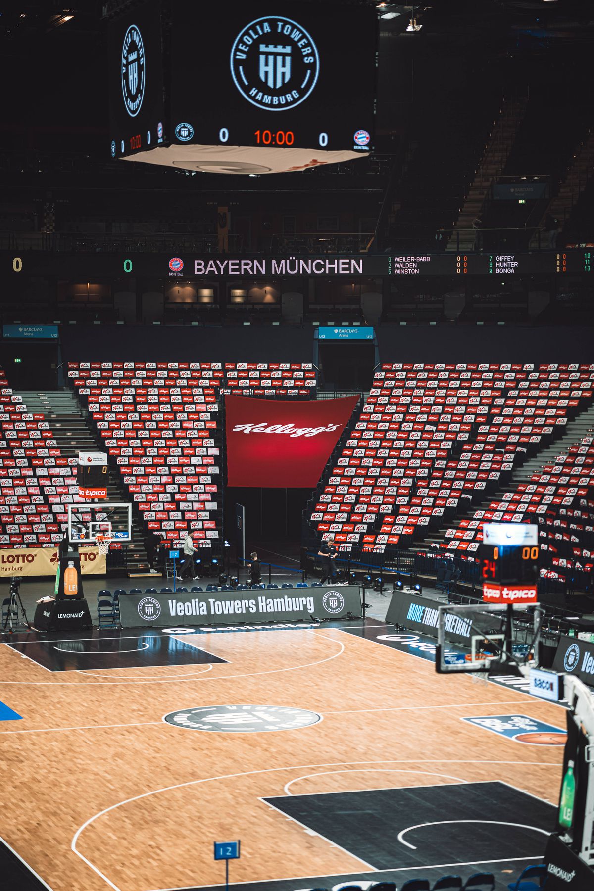 Barclays Arena, sala unde Dinamo vrea să scrie istorie