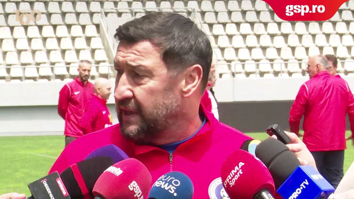 Gică Hagi, la antrenamentul Generației de Aur