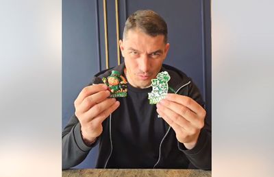 Istvan Kovacs, cu românii la Dublin » Cadou tematic de la FC Transilvania: „Mulțumesc, băieți!”